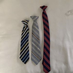 Boy”s  clip on ties